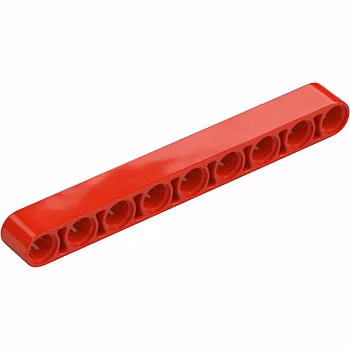 Technic 9m Beam (Red)