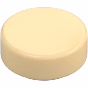 Tile 1 x 1 Round (Tan)