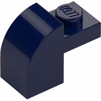 Brick with Arch 1 x 1 x 1 1/3 (Dark Blue)