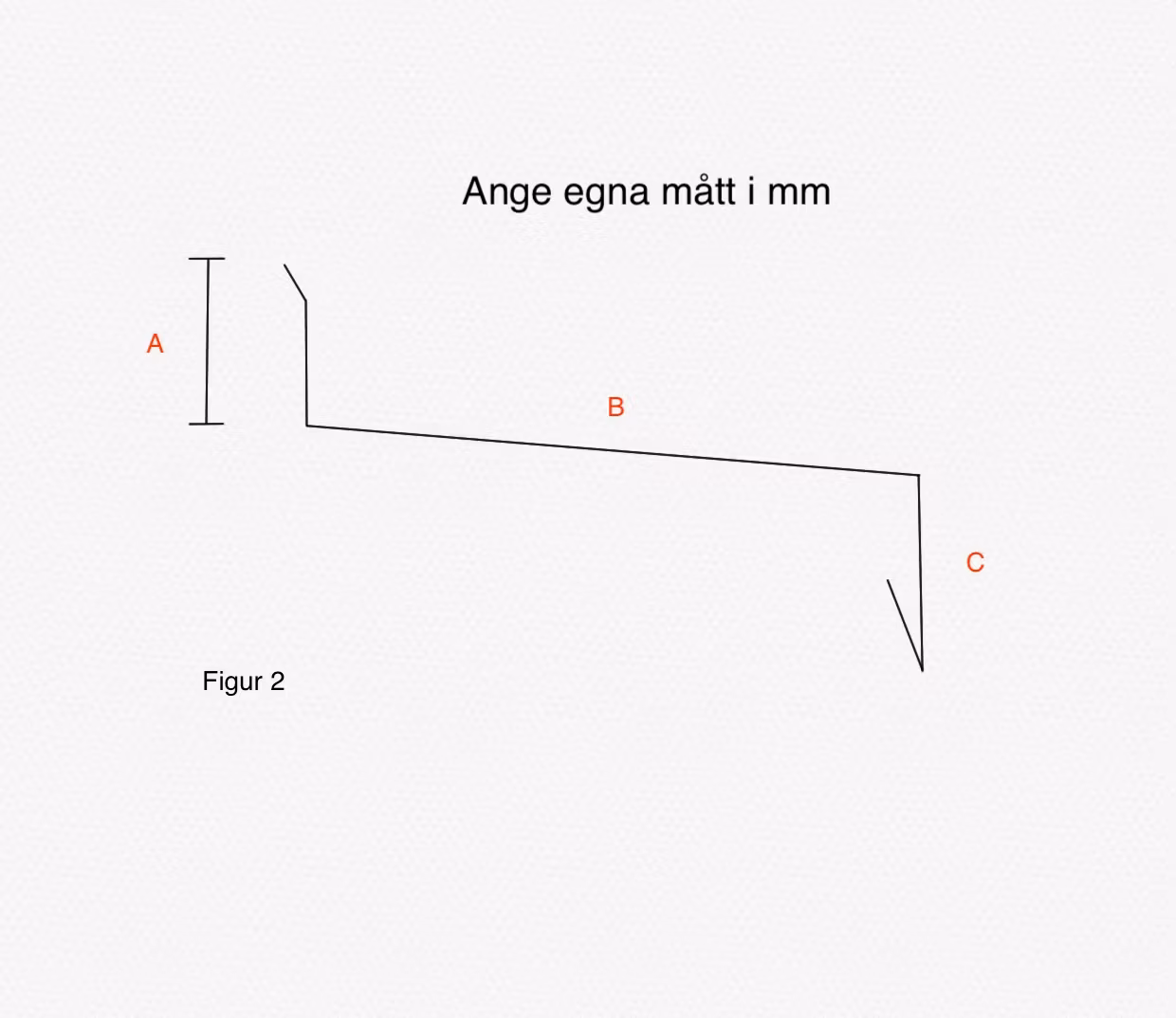 F6 - Fönsterbleck med vanlig gavel