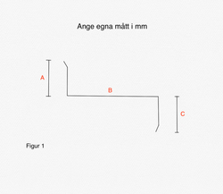 FD1 – Z - profil med ankant