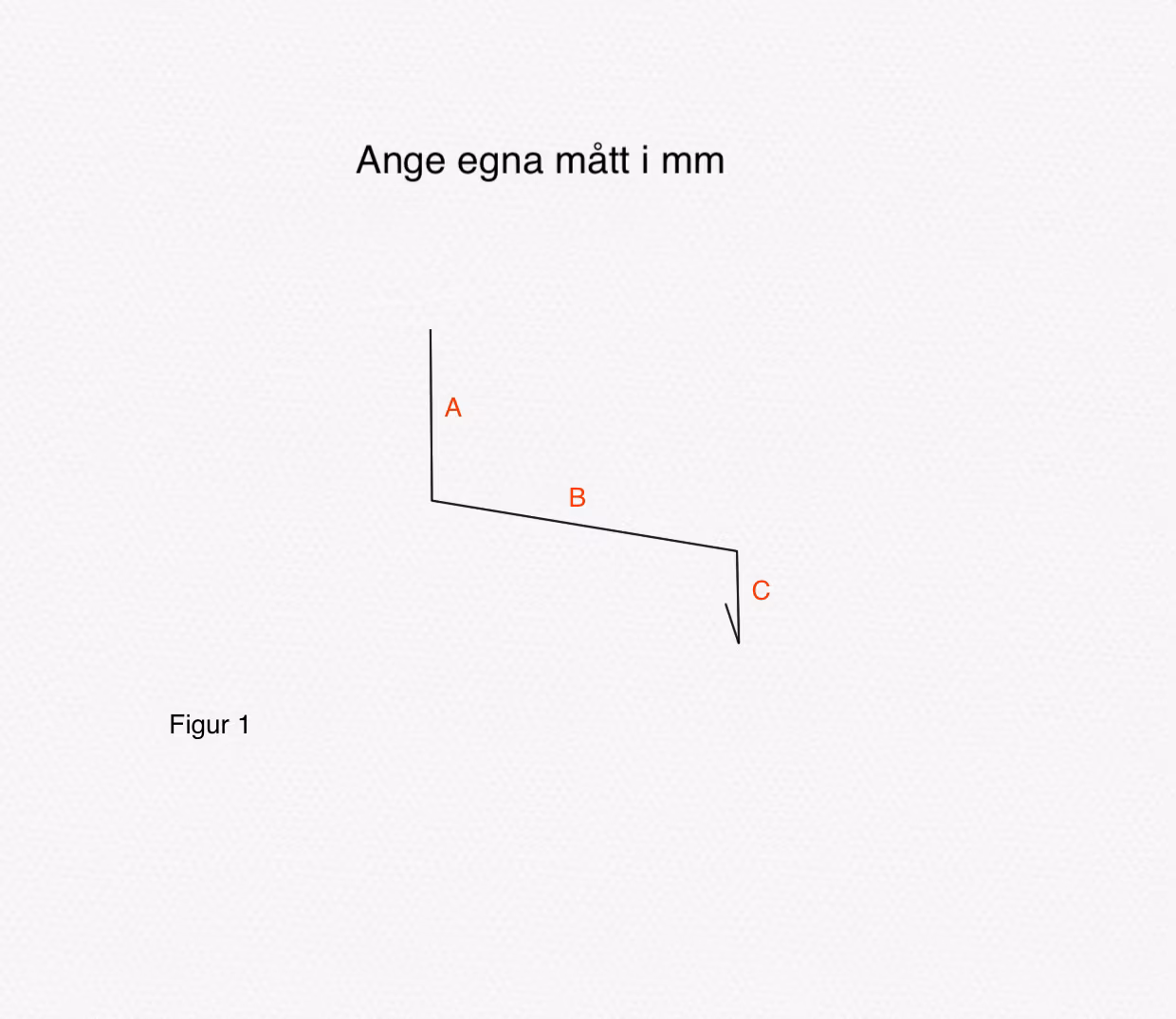Ö1 – Överbleck 2 m - utan gavlar-tegelröd--A:50B:60C:20D:10L:1400