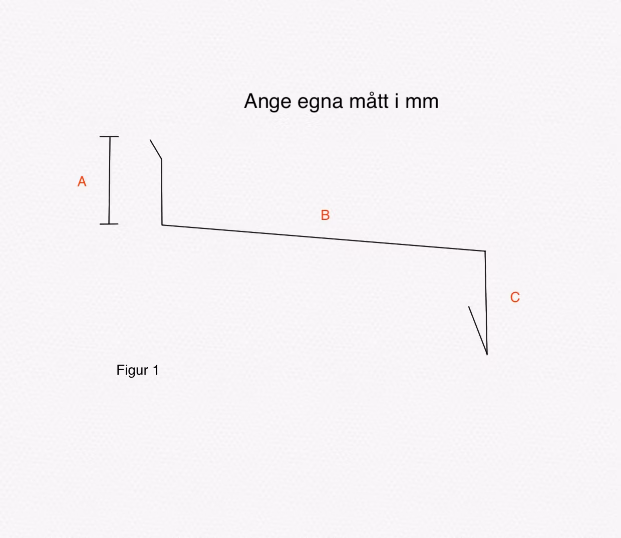 T1 - Tröskelbleck 2 m - utan gavlar-varmvit-blank-A:80B:40C:25D:10L:2000-M