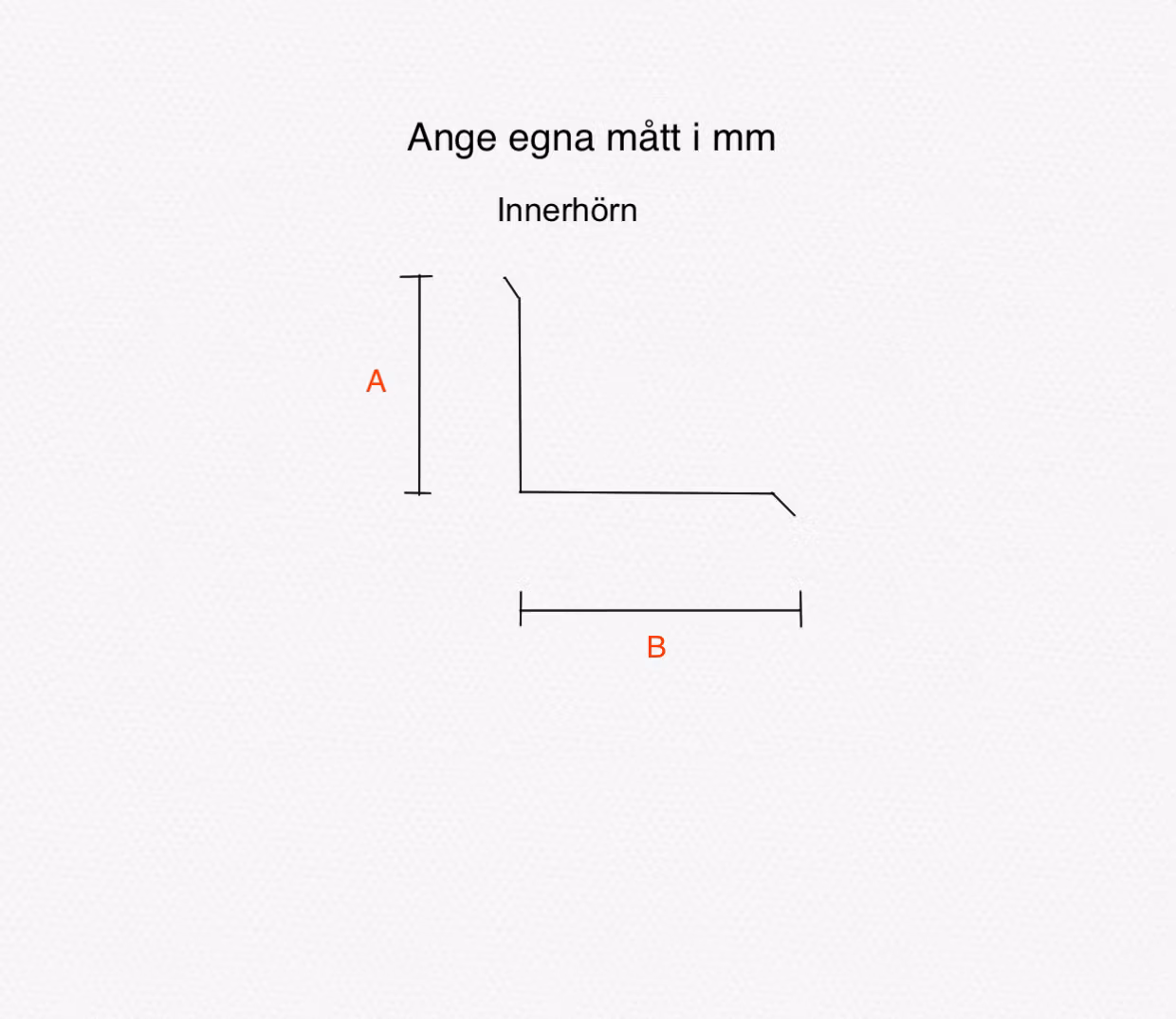HP1 – Hörnplåt med ankant
