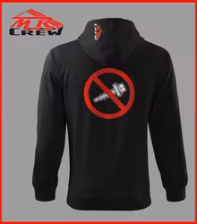 Antyfarmers Huvtröja med dragkedja