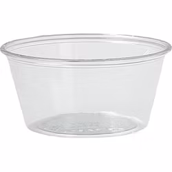 Bägare plast 60 ml Transparant 2500st
