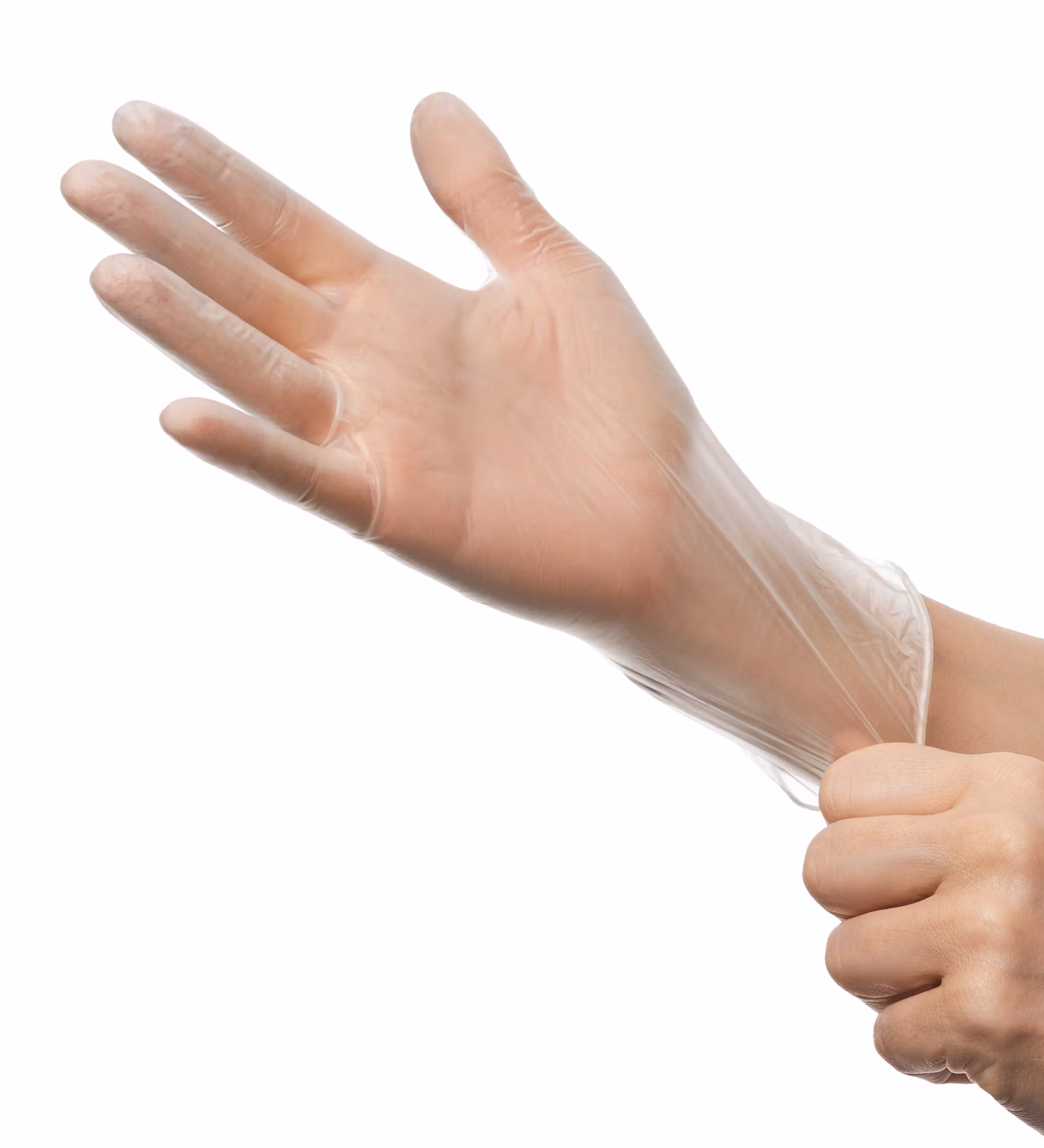 Vinylhandskar Transparent XL 100st Amabilia Pro