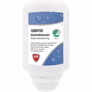 Maskindiskmedel Granulat Classic 4kg Auto Dosering Mjukt/Medelhårt 4 st