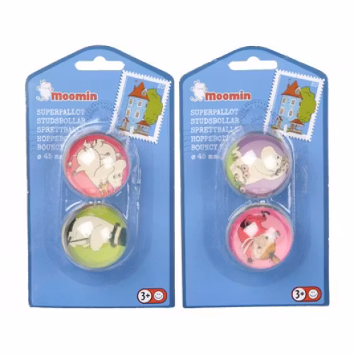 Mumin studsbollar 2-pack