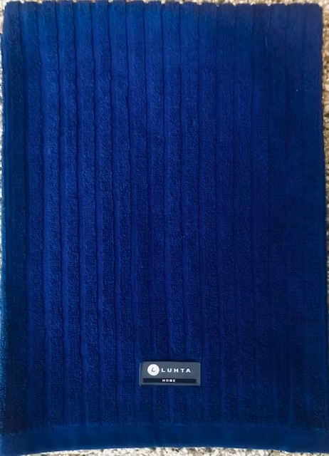 Aalto handduk 50x70cm Marinblå