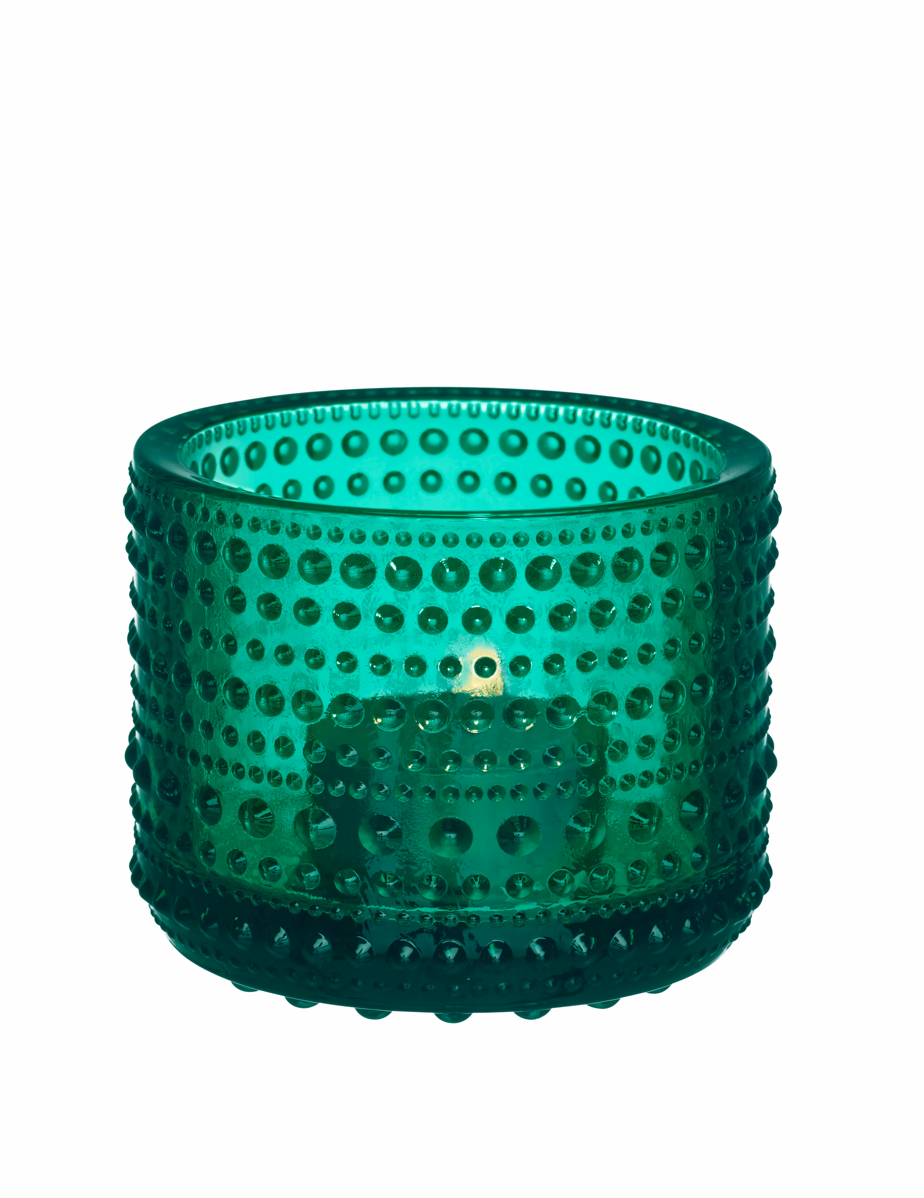 Kastehelmi ljuslykta 64mm Smaragd