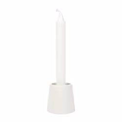 Ljusstake vit 6,5cm