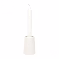 Ljusstake vit 9,5cm