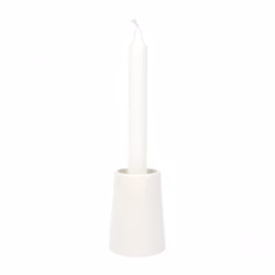 Ljusstake vit 9,5cm