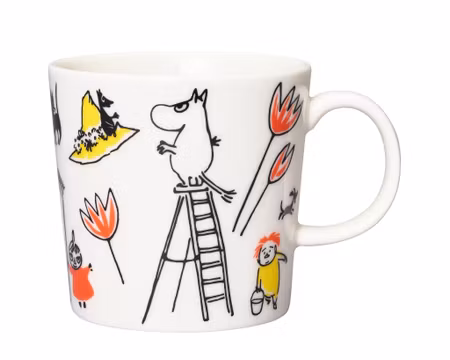 Moomin by Arabia Mumin x Röda Korset Mugg 0,3L ABC Mumintrollet