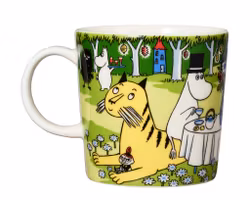 Mumin SÄSONGSMUGG sommar 2023 Trädgårdsfest 30cl