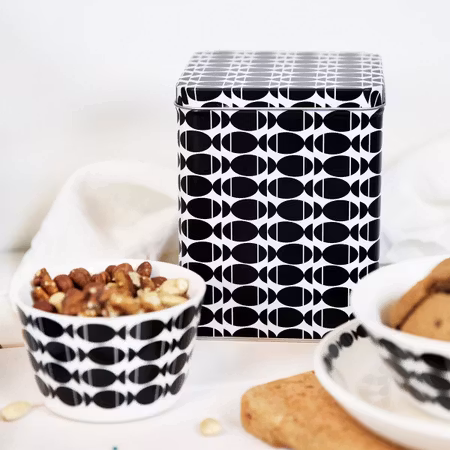 Fiskelycka burk / plåtburk