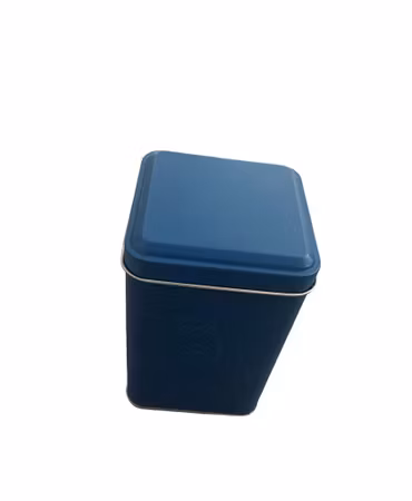 Mumin burk / plåtburk Mörkblå