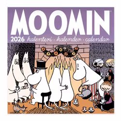 Mumin väggkalender 2026 20x20cm