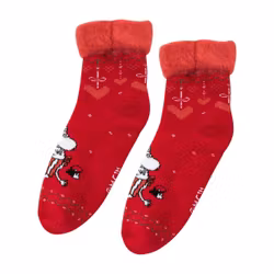Mumin Vinterhjärta fluffiga sockor Stl 39/41