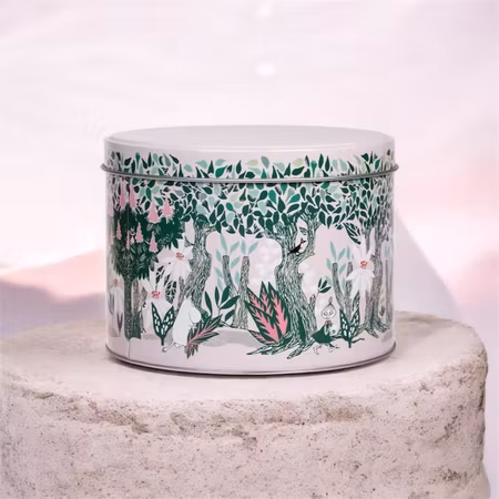 Mumin Vårkastanj rund burk