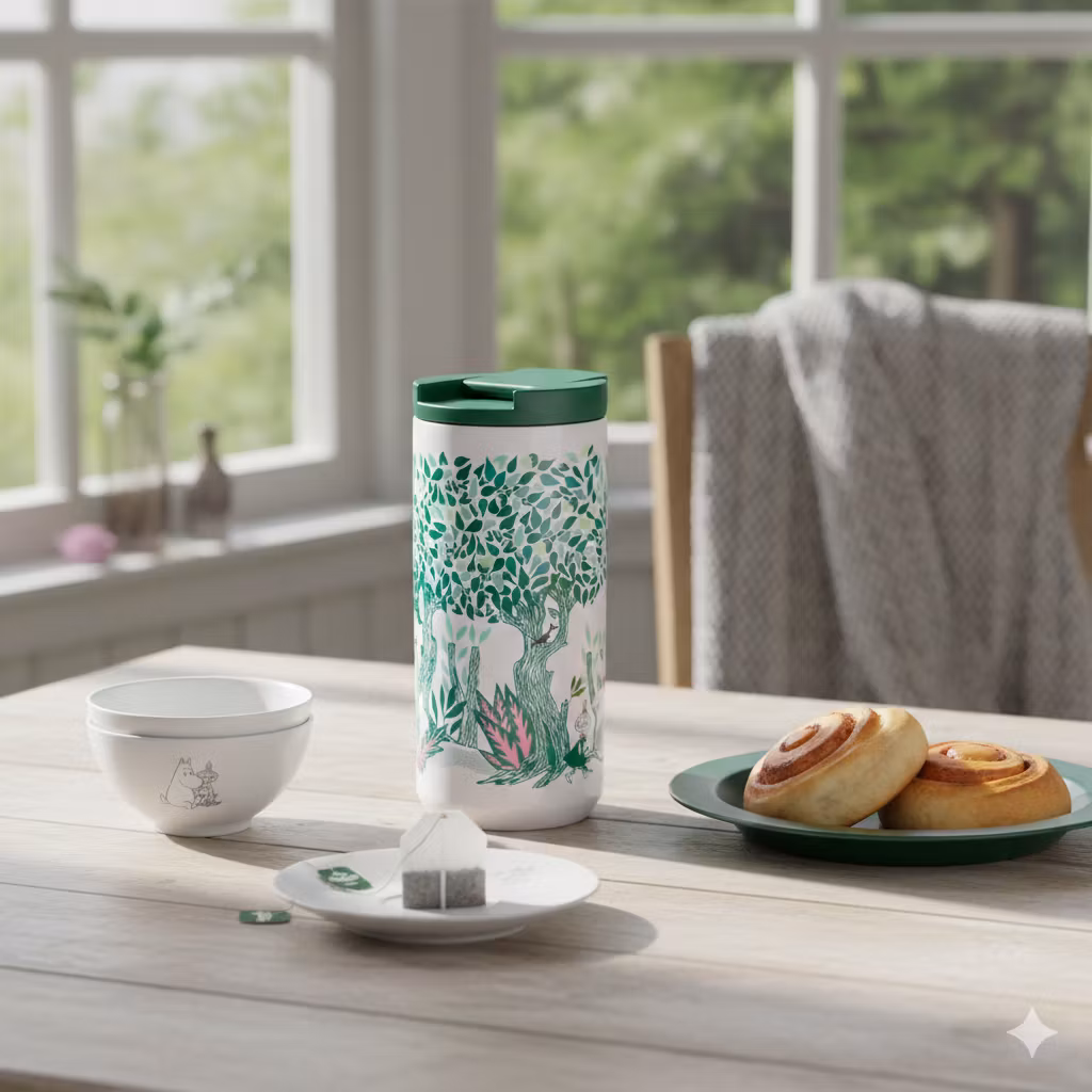 Mumin termosmugg Vårkastanj 4,5dl