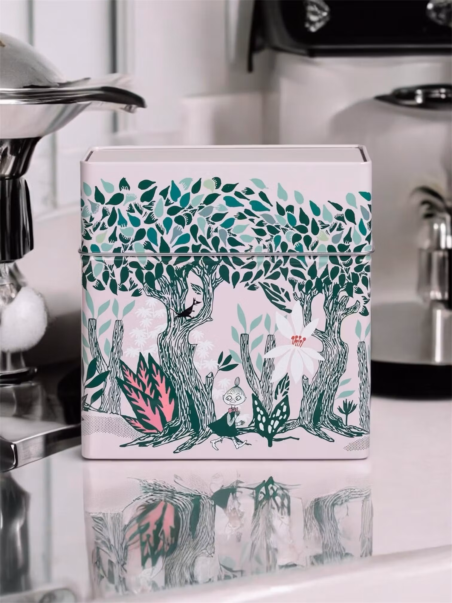 Mumin burk för kaffefilter Vårkastanj