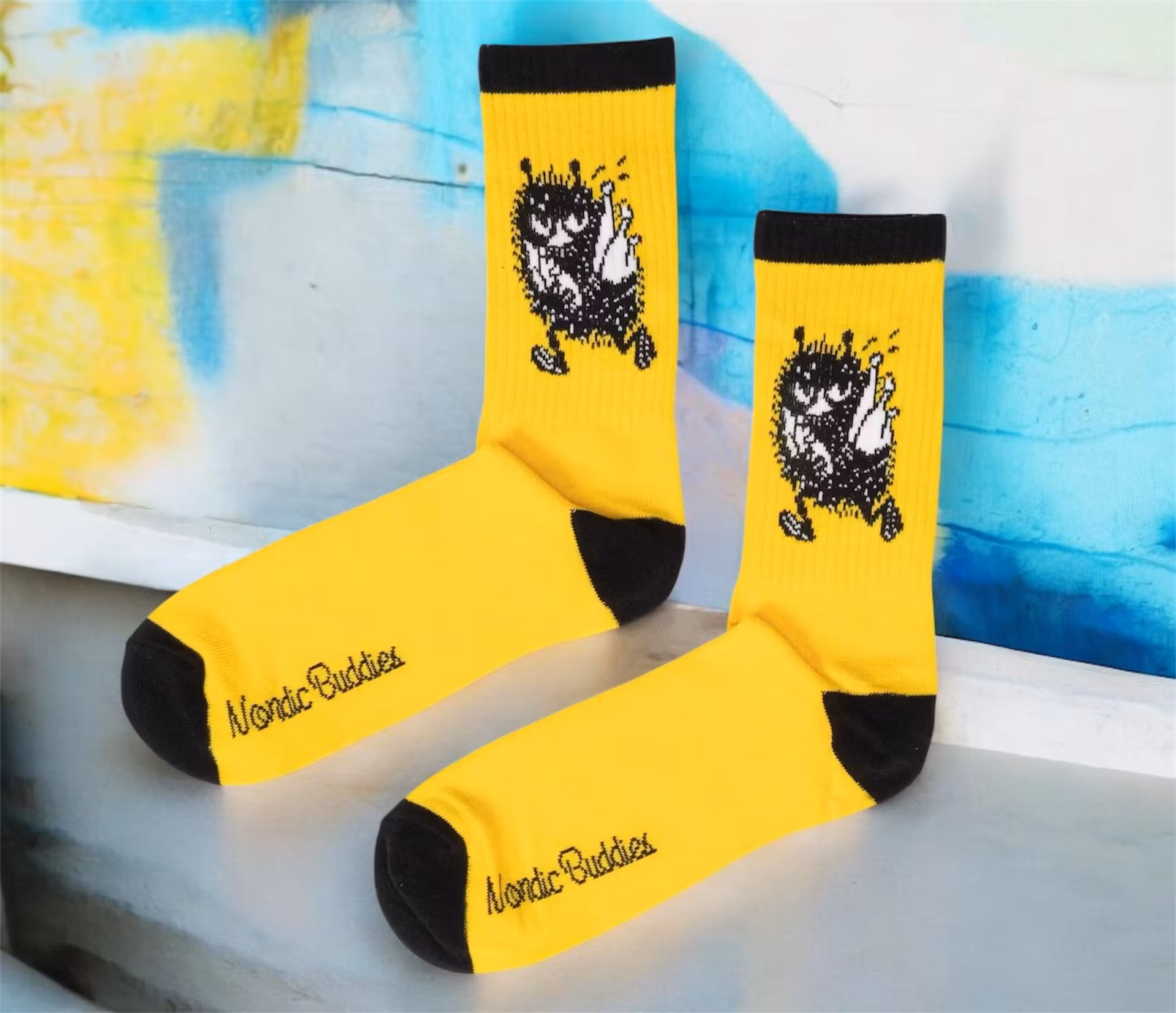 Mumin herrstrumpor med Stinky