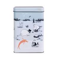 Mumin kaffeburk Strandtur Blå