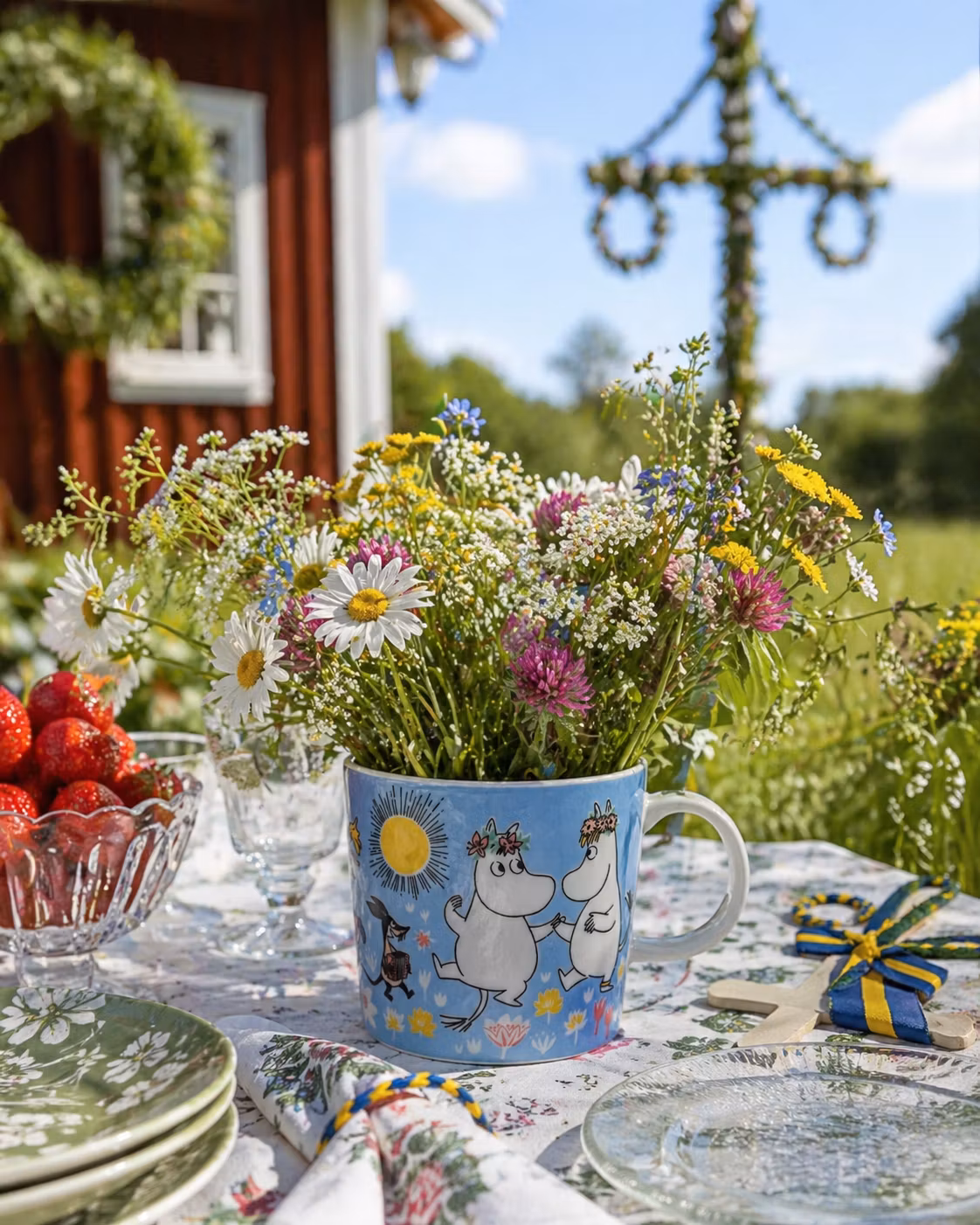 Arabia Muminmugg Sommardans 30cl