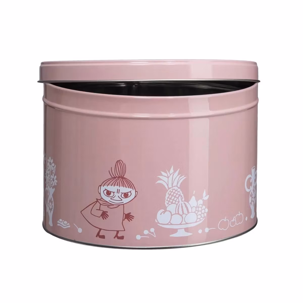 Mumin plåtburk – Lilla My, rosa 1,5 liter