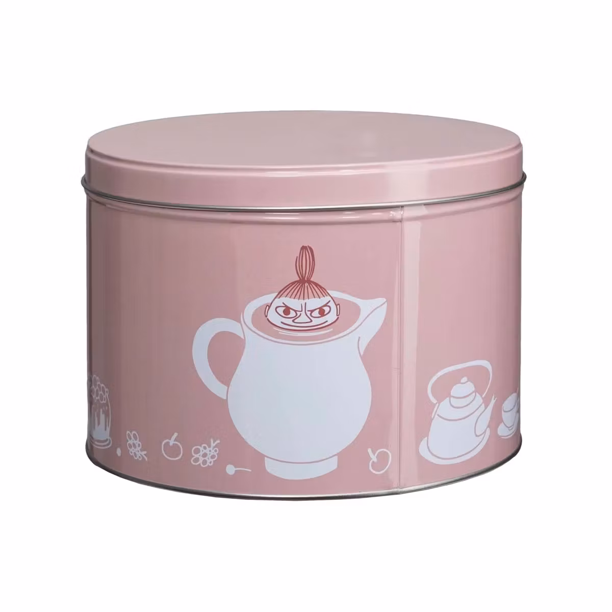 Mumin plåtburk – Lilla My, rosa 1,5 liter