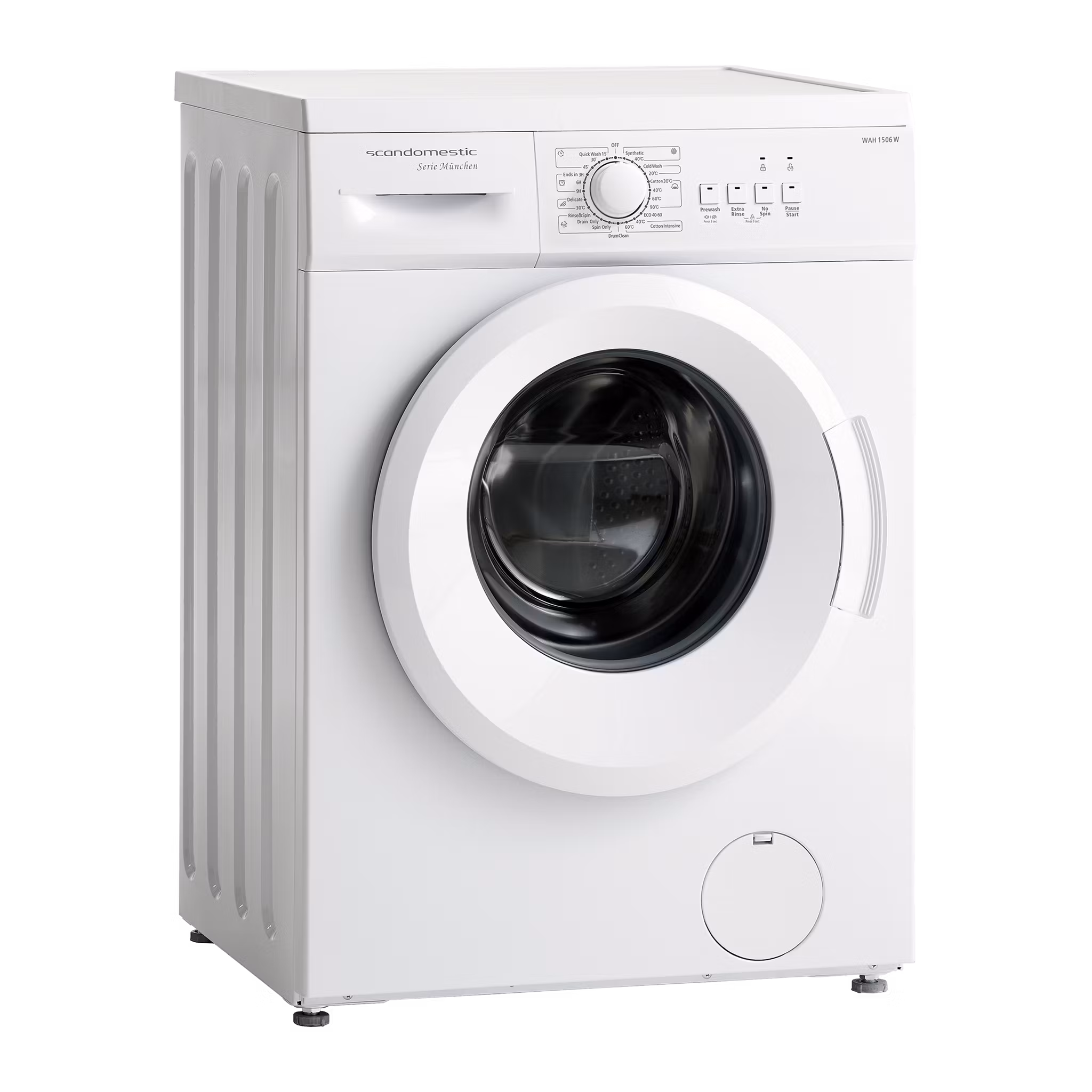 Scandomestic Vaskemaskin | Hurtigvaskprogram | 6kg *