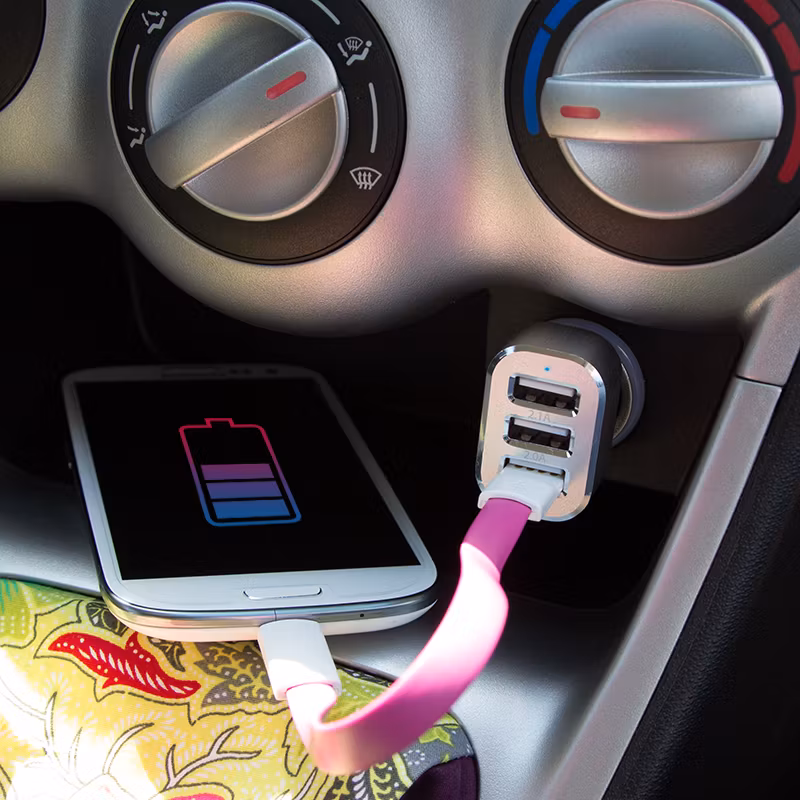 Logilink USB Billader med 3x USB porter 25,5W *