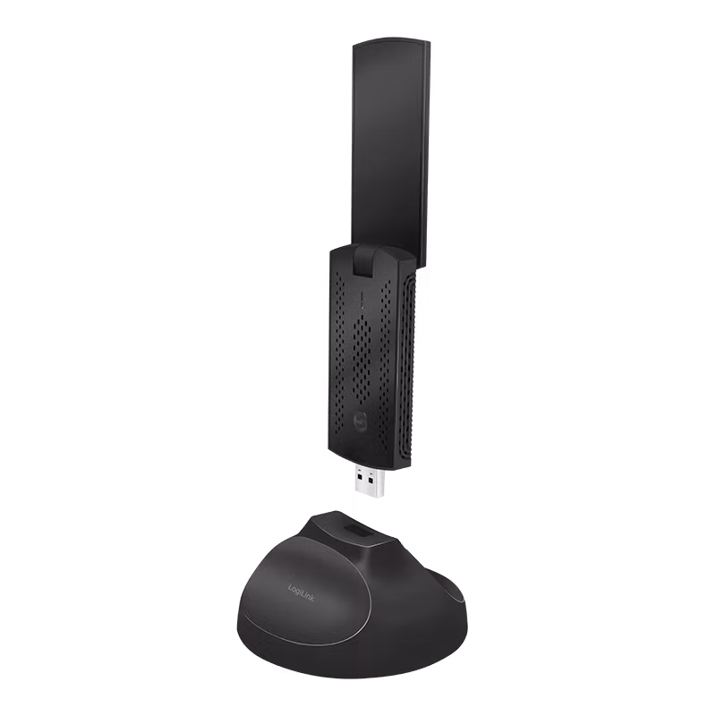 LOGILINK Trådløs LAN-adapter, 802.11ac, USB 3.0, USB-holder, 1900 Mbit/s
