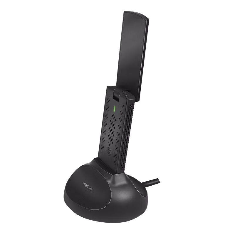 LOGILINK Trådløs LAN-adapter, 802.11ac, USB 3.0, USB-holder, 1900 Mbit/s