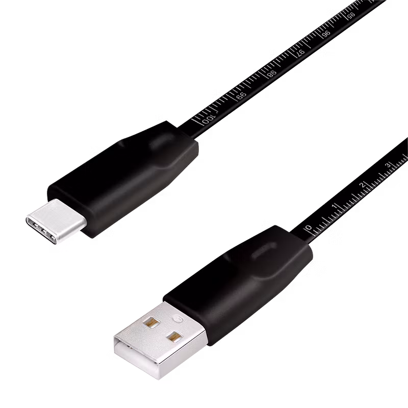 USB-C Kabel 1,5m sort