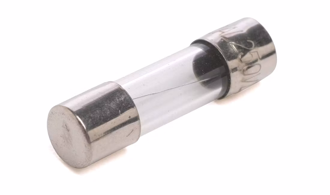 Sikring F 2A 250V Finsikring 5x20mm 1stk