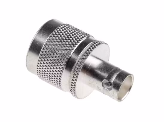 Straight 50Ω RF Adapter N Plug to BNC Socket 4GHz