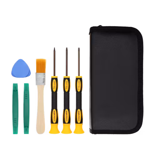 Repair set for Xbox 360 Controller, 8 parts, nylon bag, black