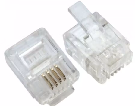 MODULAR PLUG RJ11 6P4C