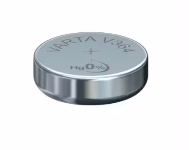 V364 / SR60 1,55V-20MAH SØLV-OXID KNAPPCELLE, VARTA 6,8X2,15MM