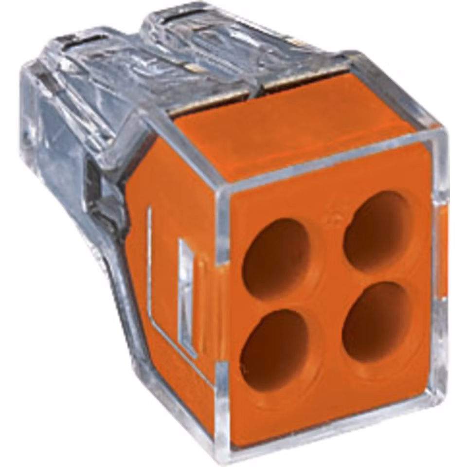 Wago 773-104 instikklemme er den optimale løsning for en sikker tilkobling