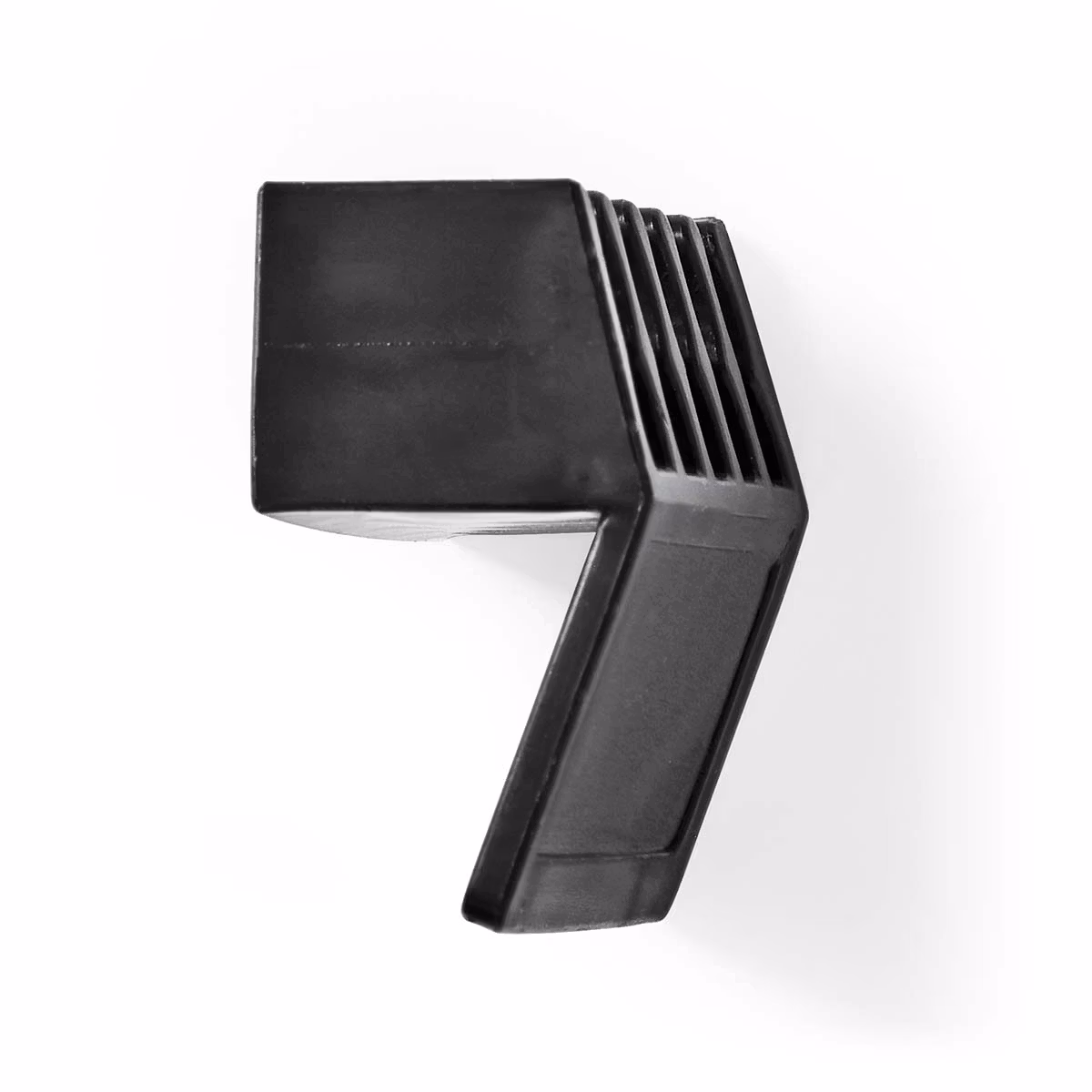 Kabelledelse / Kabelklips | 5 spor - 7.1 mm | Svart | 2 stk