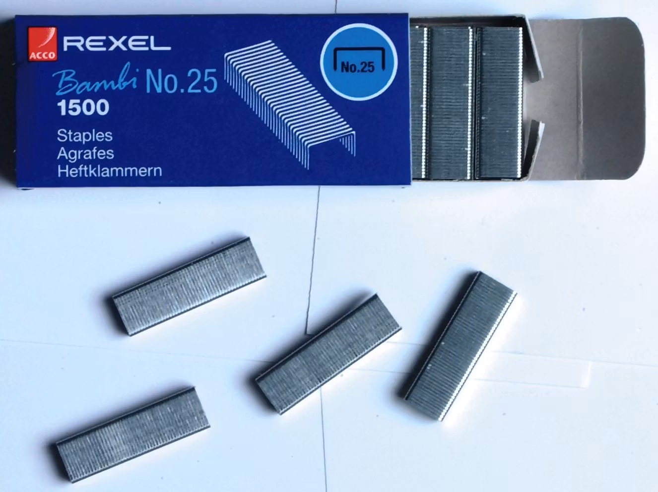 Rexel Heftestift nr25 Bambi