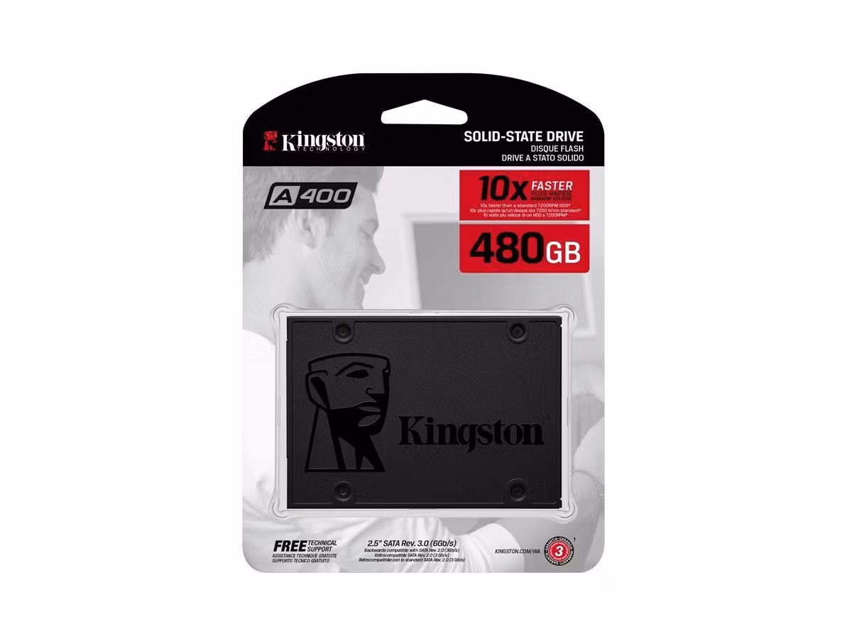 Kingston A400 2.5" SSD | SATA | 480GB