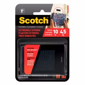 Scotch Dual Lock Ekstremt god feste 25mm x 75mm (2x2), sort