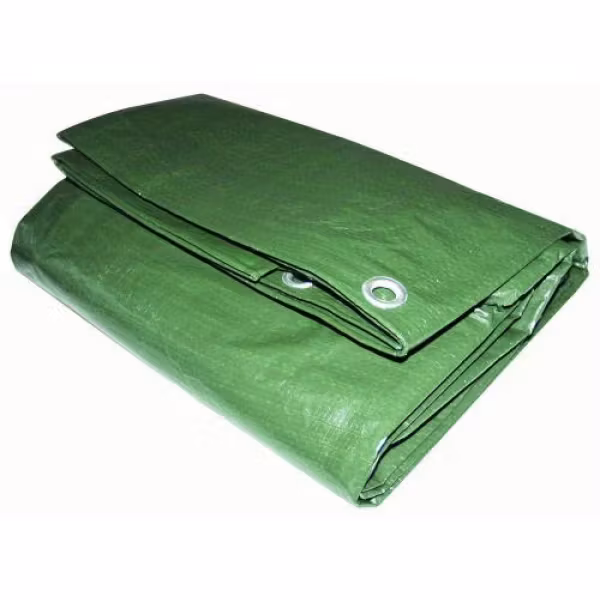 Presenning grønn 3x4m 130gr/m2