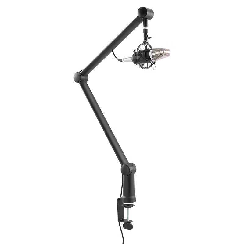 Profesjonelt mikrofonstativ med boom arm