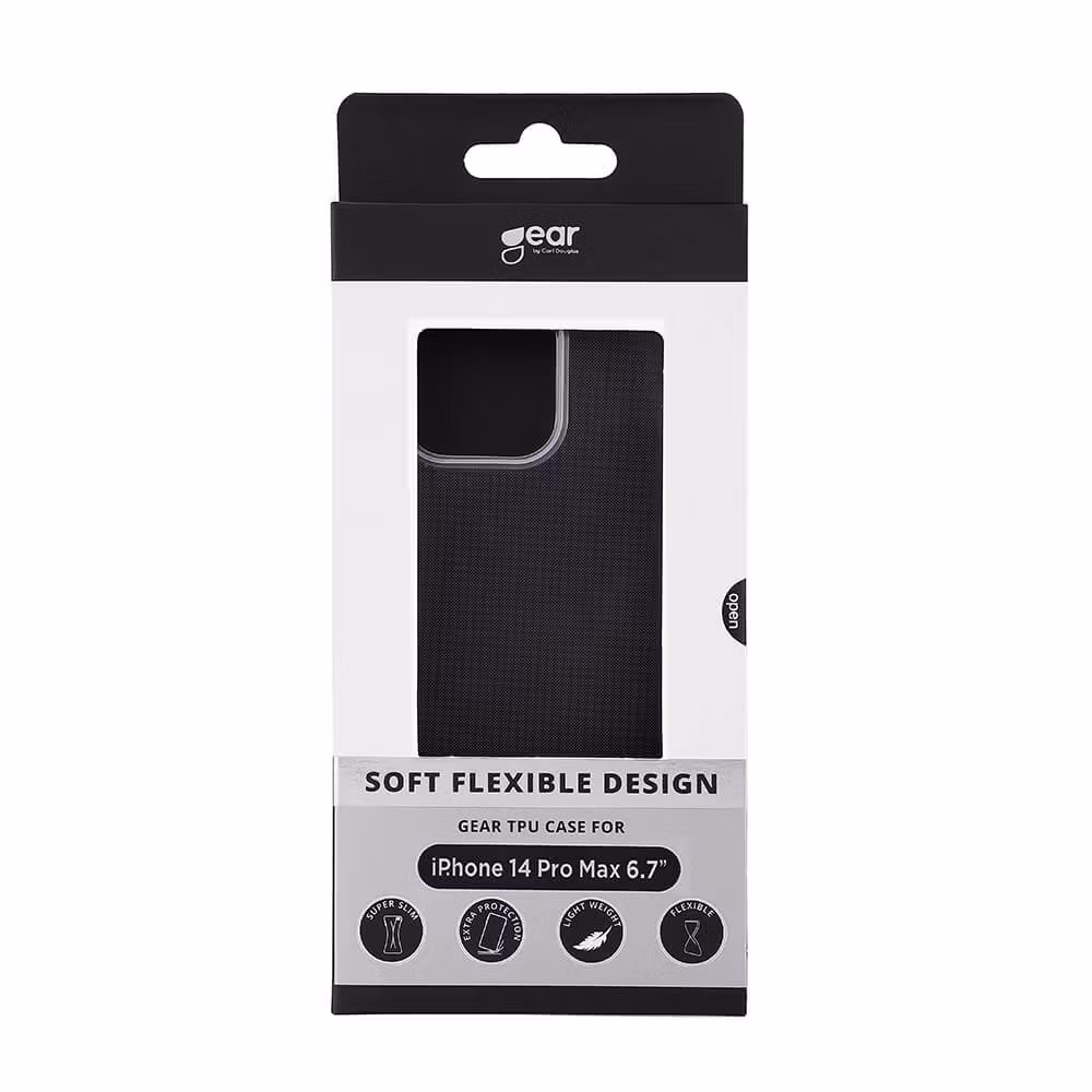 Mobildeksel iPhone 14 Pro Max | TPU | Transparent